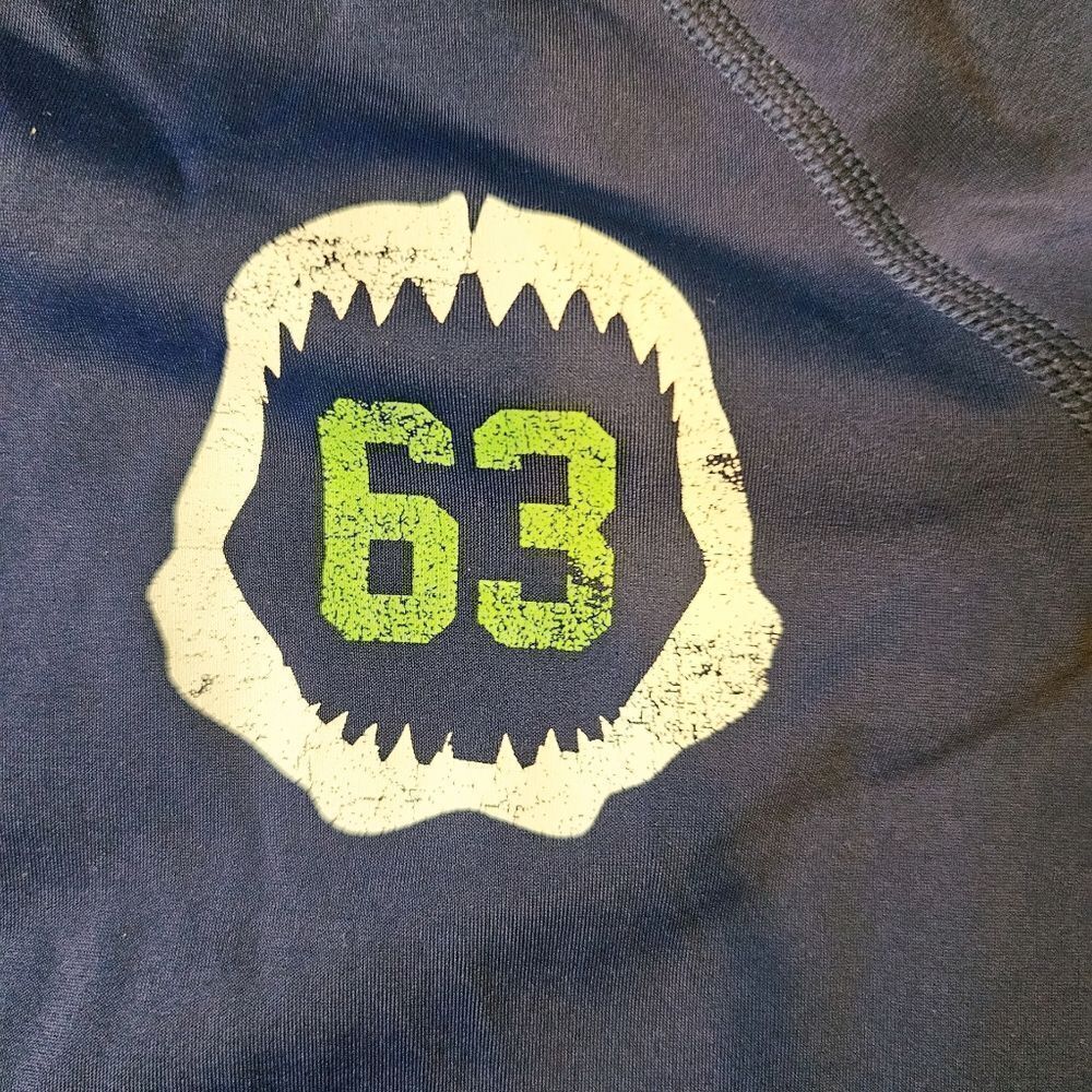 Lands' End Navy Blue Hoodie - Picture 6 of 7